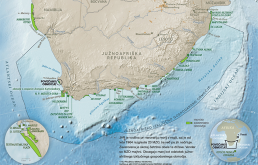 JAR coast map