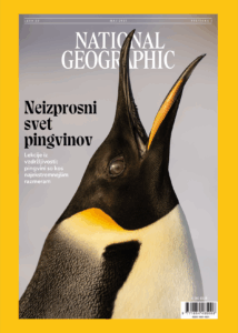 Naslovnica majske številke National Geographica