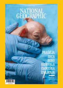 Naslovnica junijske številke revije National Geographic