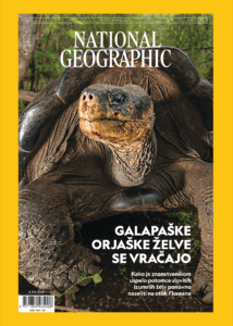 Naslovnica septembrske številke National Geographica